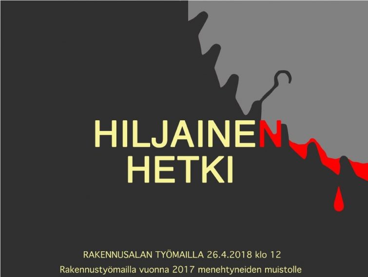 Koko Parman henkilöstö osallistuu hiljaiseen hetkeen torstaina 26.4. Koko Parman henkilöstö osallistuu hiljaiseen hetkeen torstaina 26.4.