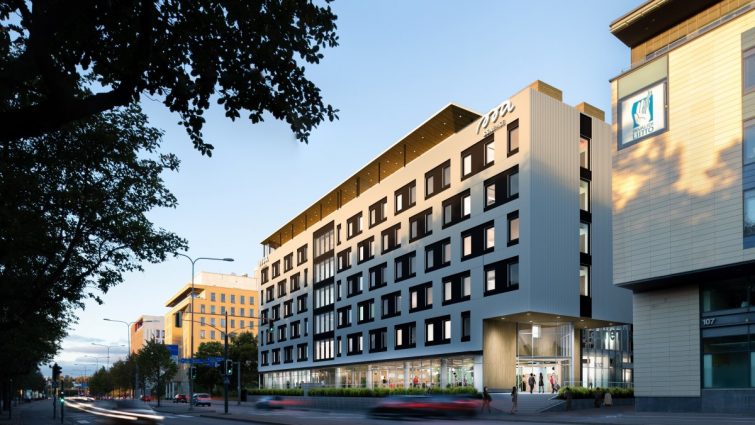 Suomen ensimmäinen SSA Hotelli nousee Parman betonielementeillä Suomen ensimmäinen SSA Hotelli nousee Parman betonielementeillä