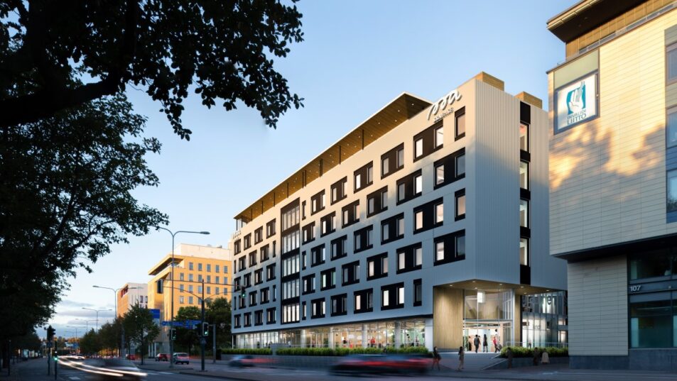 Suomen ensimmäinen SSA Hotelli nousee Parman betonielementeillä