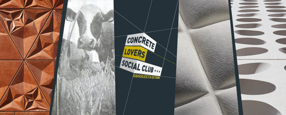 Päivitä tietosi betonista CONCRETE LOVERS SOCIAL CLUBilla!