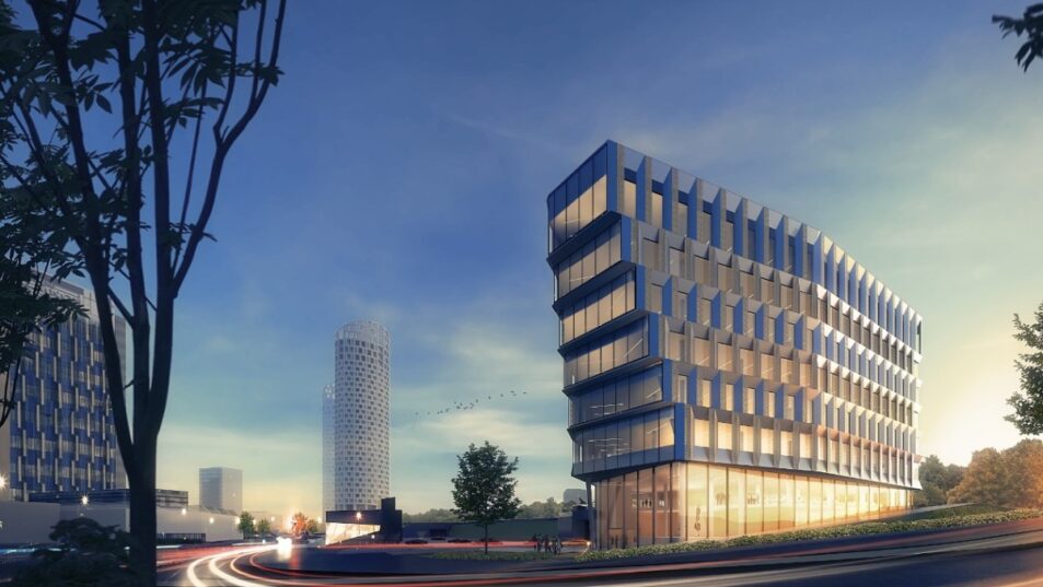 Fiskars Groupin uuden pääkonttorin betonielementit Consolis Parmalta