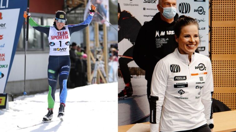 Krista olympialaduille kullankiilto silmissä Krista olympialaduille kullankiilto silmissä