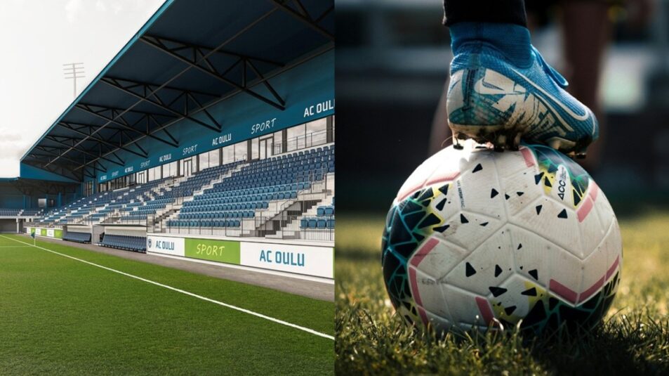 Oulun uuden jalkapallostadionin betonielementit Consolis Parmalta