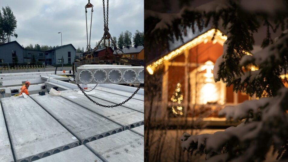 Välipäivien elementtitoimitukset sujuvat hyvällä ennakoinnilla